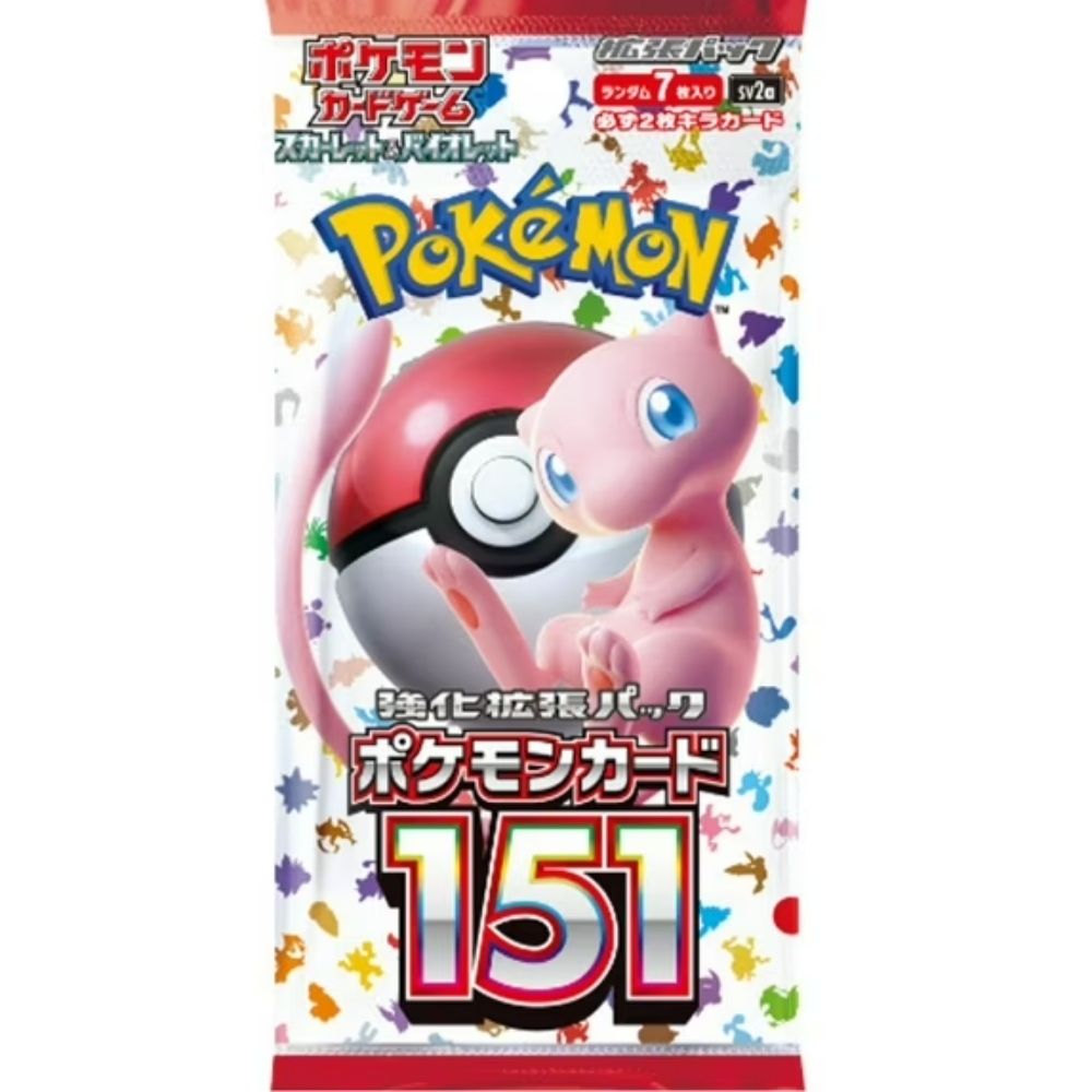 Pokemon 151 Booster Pack - JAPANESE image 0