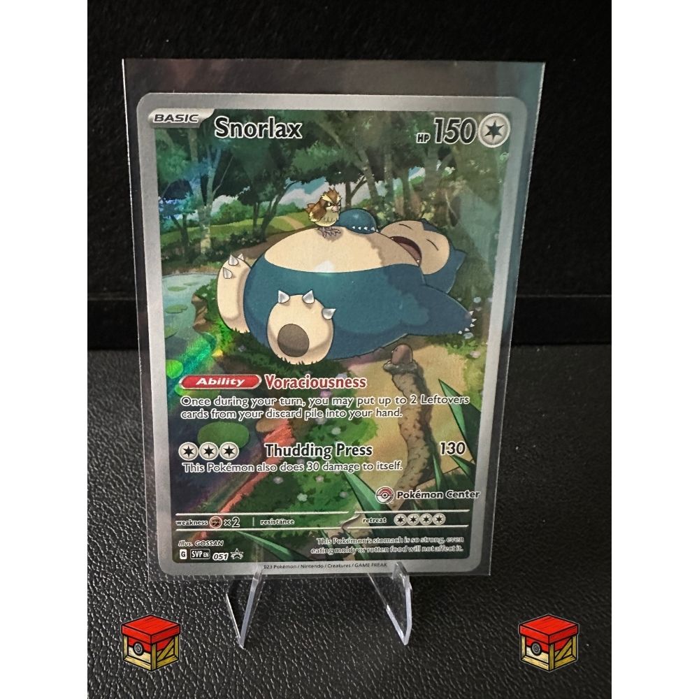 Snorlax - 051 (Pokemon Center Exclusive) NM image 0