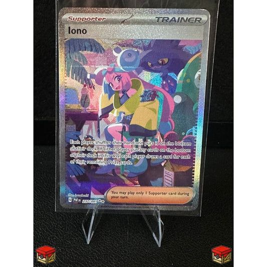 Iono Paldean Fates SIR NM image 0