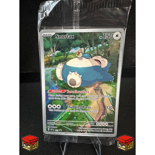 Snorlax 051 Sealed Black Star Promo Card (REGULAR) NM image 0
