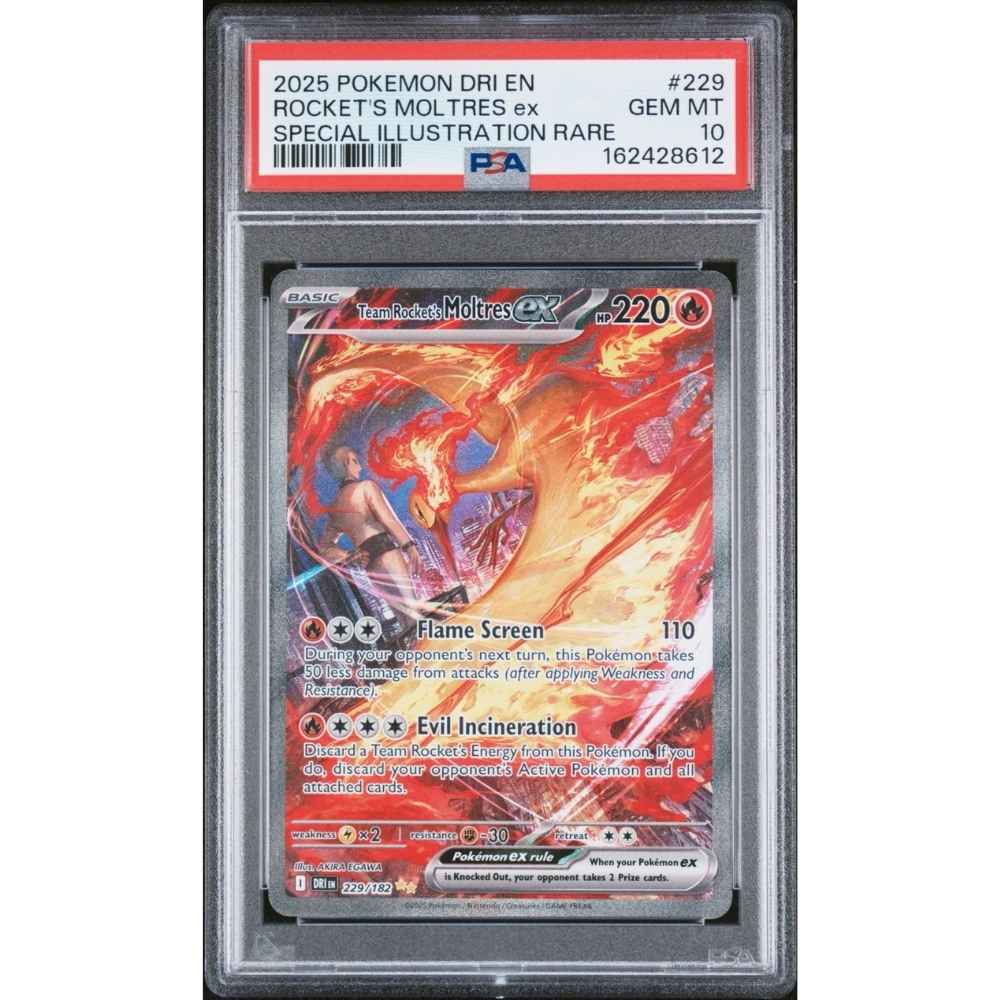Rocket’s Moltres ex PSA 10