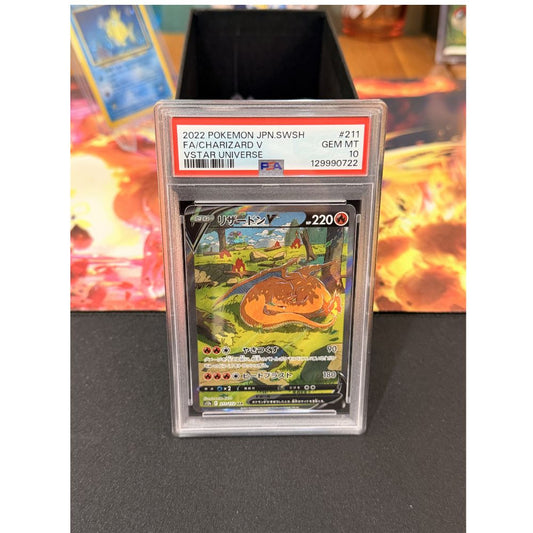 2022 Pokemon JPN SWSH FA Charizard V PSA10