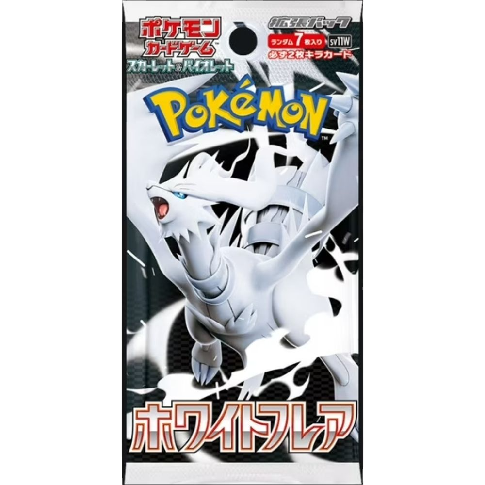 Pokemon White Flare Booster Pack - Japanese image 0