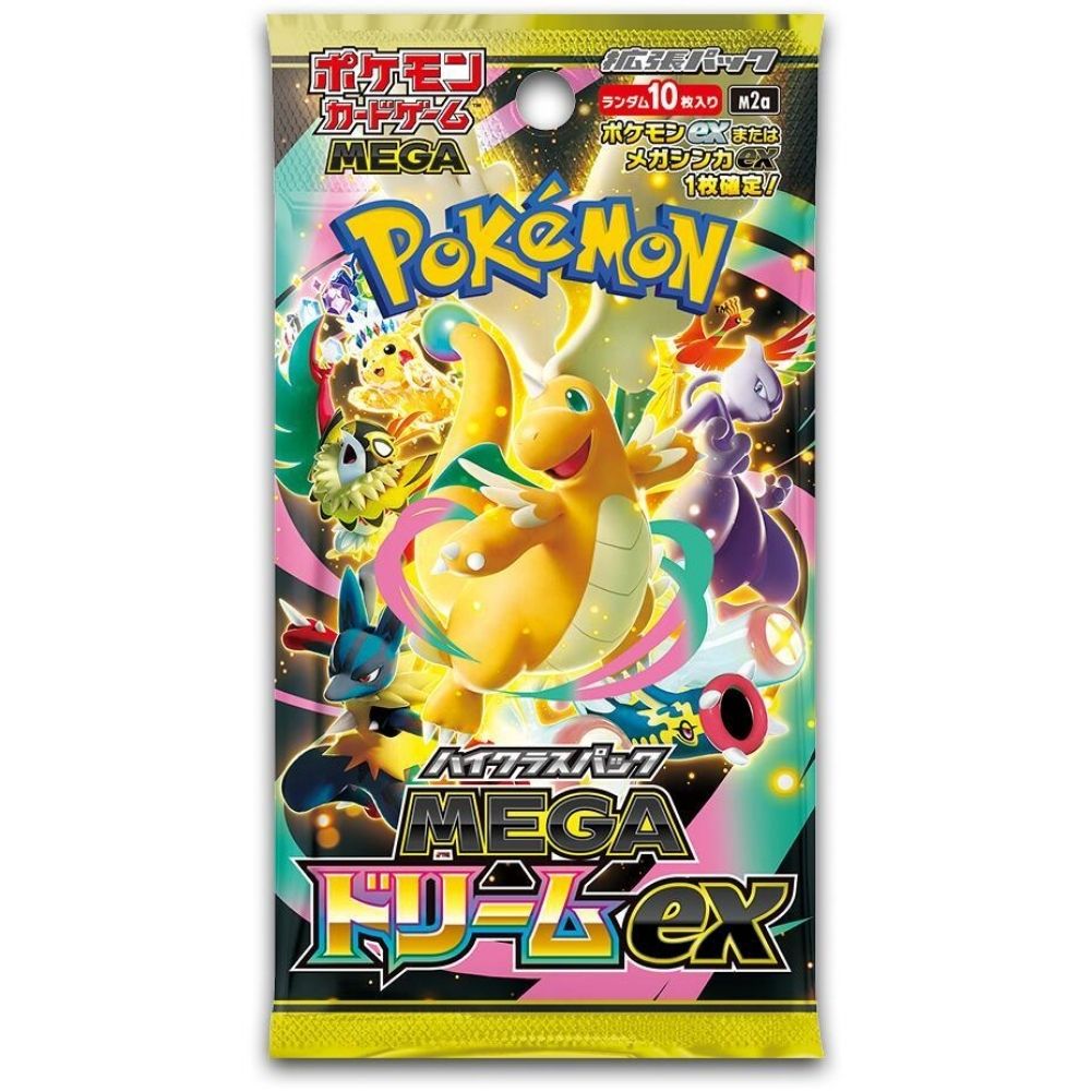 Pokemon Mega Dream Ex Booster Pack - Japanese image 0
